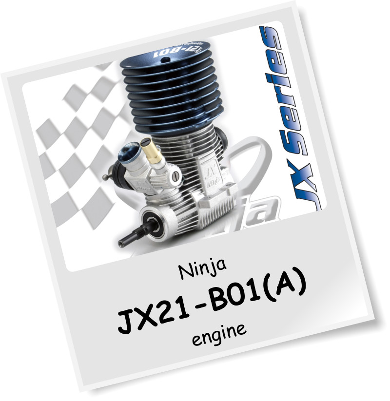 無限精機　ninja MR21-b01aエンジン　圧縮有り◎ JX21-B01A Ninja Engine